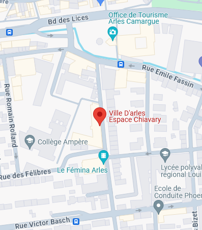 Carte siège CIDFF Arles