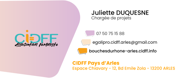 Juliette DUQUESNE Egalipro